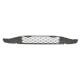 Front Central Bumper Grille With 2 Sensor Holes Satin Black for vw Id4 2020 onwards