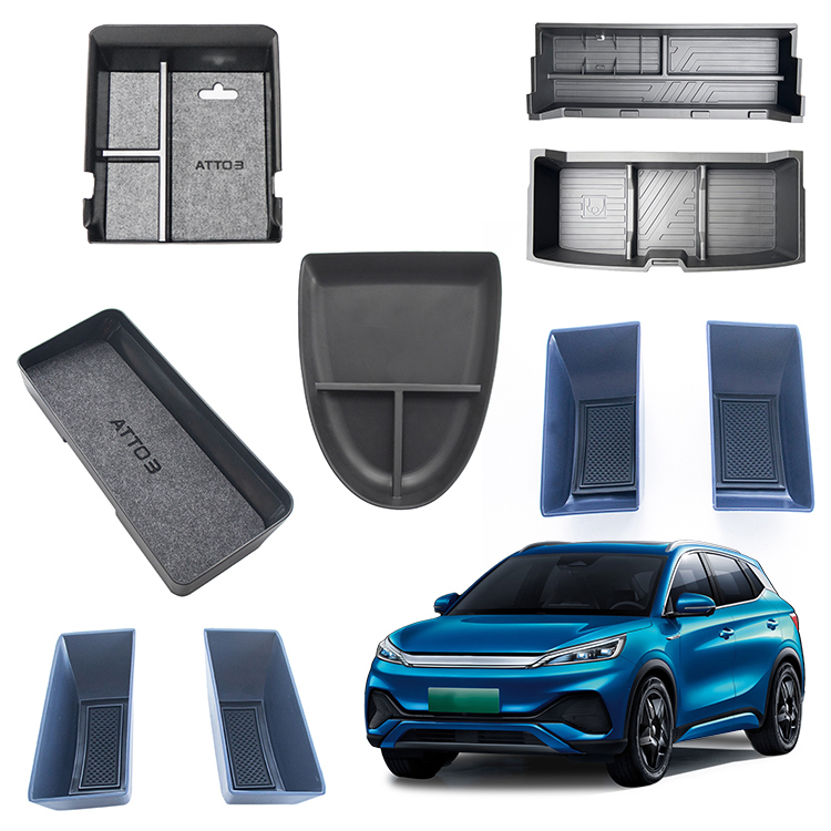 BYD ATTO 3 front trunk organizer box,Trunk Organizer 1 byd atto 3 front trunk organizer box