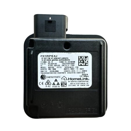 Homelink Garage Door Control Unit for TESLA Model X 2017-2024