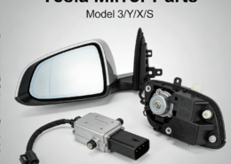 tesla mirror parts